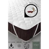 Kapitone Ped Microfiber %100 Sıvı Geçirmez Tek-Çift Kişilik Çocuk Köşe Lastikli Alez Yatak Koruyucu