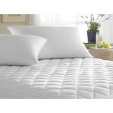 Kapitone Telalı Fitted 160X200 cm Çift Kişilik Alez - 160 x 200 cm - Beyaz