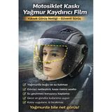#Kaplamafilm Motorsiklet Görüş Netliği Kaza Riski Önleyici Su İtici Buğu Önleyici Kaplama Film