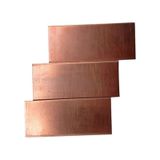 Kaplamasız Saf Bakır Levha Plaka 4x8 Cm - 4 Adet