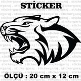 Kaplan 4X4 Offroad Otomobil Motosiklet Kask Atv Laptop Pc Tablet Buzdolabi Kapi Cam Araba Sticker Etiketleri