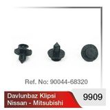 Kaplan Oto 10 ADET DAVLUMBAZ KLİPSİ MİTSUBİSHİ NİSSAN