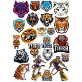 Kaplan Sticker Set 11 25 Parça Telefon, Tablet, Defter, Laptop Sticker