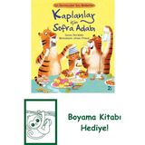 Kaplanlar Için Sofra Adabı + Boyama Kitabı
