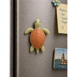 Kaplumbağa Buzdolabı Magneti – Dekoratif Sevimli Mutfak Süsü | 8 cm Mini Figür Magnet - 1 Adet