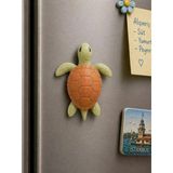 Kaplumbağa Buzdolabı Magneti – Dekoratif Sevimli Mutfak Süsü | 8 cm Mini Figür Magnet