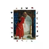 Kaplumbağa Terbiyecisi Temalı Ahşap Puzzle, 450 Parça