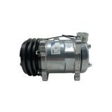 Kapo Sanden Tipi 5H14 Üstten Çıkış İnce-Kalın 132mm 2Pk 12V Universal Klima Kompresörü (6626)