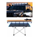 KAPOTO 94 Cm Off Road Beyaz Çakar Led Bar 14 Fonksiyon 9-30V Çakmaklık Girişli Tepe Lambası Kamyon Tır Traktör Çekici