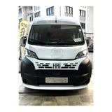 KAPOTO Fiat Ducato 2014-2025 Ön Tampon Lip Eki Karlık Beyaz Piano Black Akrilik