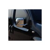 KAPOTO Fiat Fiorino 2007 Ve Sonrası Abs Krom Ayna Kapağı Takımı Sağ Ve Sol Yan Ayna Kapakları