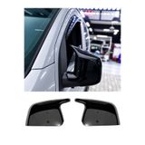 KAPOTO Fiat Fiorino 2008-2022 Uyumlu Piano Black Batman Yarasa Ayna Kapağı Sağ Sol Takım 2 Parça