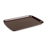 Kapp 46012736 Servis Tepsisi Plastik (ABS) 27x36 cm Kahverengi 20 Adet