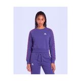 Kappa 222 Banda Marbella Tur Kadın Mor Viyole Regular Sweatshirt