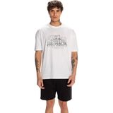 Kappa 321W7VW-001 Beyaz Logo Fred Erkek T-shirt