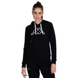 Kappa 341H3MW-005 Siyah Logo Belle Slim TK Kadın Sweatshirt
