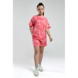 Kappa 362415 Kız Çocuk Tie-Dye Şort Bermuda Pijama Takım