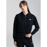Kappa 371P62W005 AUTHENTIC MOE Siyah Kadın Zip Ceket
