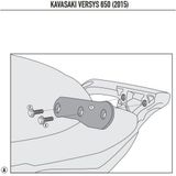 Kappa 4114KIT Kawasaki Versys 650 15-17 Motosiklet Yan Çanta Taşıyıcı Bağlantı Kiti