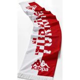 Kappa Altira Unisex Beyaz-Kırmızı Atkı - Beyaz - Kırmızı