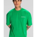 Kappa Authentic Dan Erkek T-Shirt Nefes Alabilir Kumaşla Yazlık Moda İçin - Yeşil