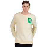 KAPPA Authentıc Graphık Vanes Tk Erkek Sweatshirt L Bej