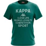 Kappa Bertol Yeşil Baskı Erkek T-shirt