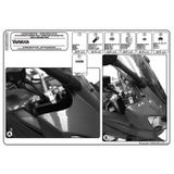 Kappa D440KITK Yamaha FZ6 600 FAZER S2 07-11 Rüzgar Siperlik Bağlantısı