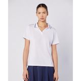 Kappa Elegance Polo Wmn Kadın Beyaz Regular Fit Polo Yaka Tişört