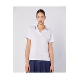 Kappa Elegance Polo Wmn Kadın Beyaz Regular Polo Yaka Tişört