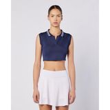 Kappa Elegance Polo Wmn Kadın Lacivert Regular Fit Polo Yaka Tişört