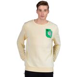 KAPPA Erkek AUTHENTIC GRAPHIK VANES TK Eşofman Üstü, Beige Naturale, M
