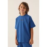 Kappa Erkek Çocuk Mavi T-Shirt - 5