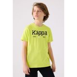 Kappa Erkek Çocuk Sarı T-Shirt - Fıstık Yeşili - 9 - 10 Yaş
