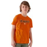 Kappa Erkek Çocuk T-Shirt, Turuncu, 5-6 Yaş