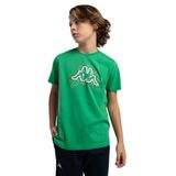 Kappa Erkek Çocuk T-Shirt, Yeşil, 5-6 Yaş