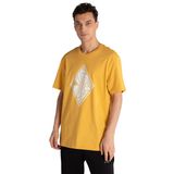 KAPPA Erkek NIGRAPH TK Tişört, YELLOW GOLD, L