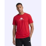 Kappa Fontado Tee Erkek Kırmızı Regular Tişört - XL