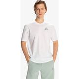 Kappa Frotis Erkek Beyaz T-Shirt 321W7YW-001 - M