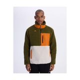 Kappa Hanoran Erkek Haki-Ekru-Turuncu Regular Sherpa Mont