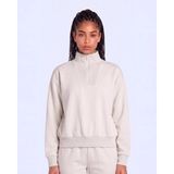 Kappa Ileria Tur Kadın Bej Oversize Sweatshirt