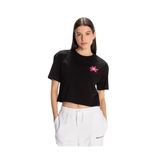 Kappa Kadın KAPPA AUTHENTIC HANNAH T-SHIRT T-Shırt, Black, XL