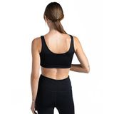 KAPPA Kadın LOGO MINO Sporcu Sütyeni, BLACK, M