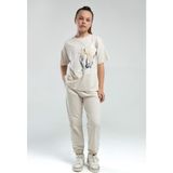 Kappa Kız Çocuk Krem T-Shirt - 13 - 14 Yaş