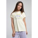 Kappa Kız Çocuk Sarı T-Shirt - 5 - 6 Yaş