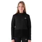 Kappa Kız Çocuk Siyah Fermuarlı Sweatshirt, 5-6 Yaş