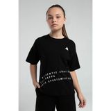 Kappa Kız Çocuk Siyah T-Shirt - 7 - 8 Yaş