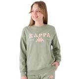 Kappa Kız Çocuk Sweatshirt, Haki, 11-12 Yaş