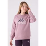 Kappa Kız Çocuk Sweatshirt, Mor, 7-8 Yaş