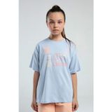 Kappa Kız Çocuk T-Shirt Mavi